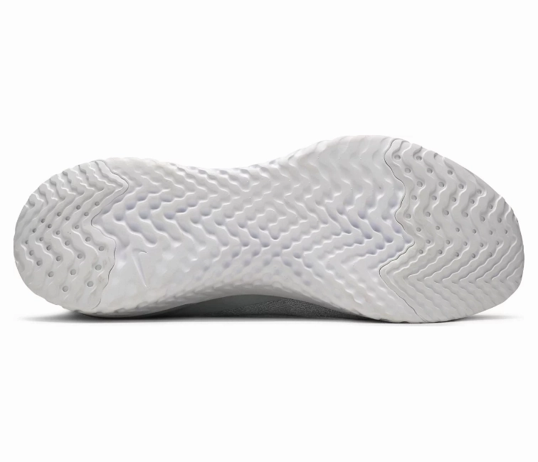 Men's Nike Epic Phantom React V1 (Wolf Grey) compatible cross - country running footwear