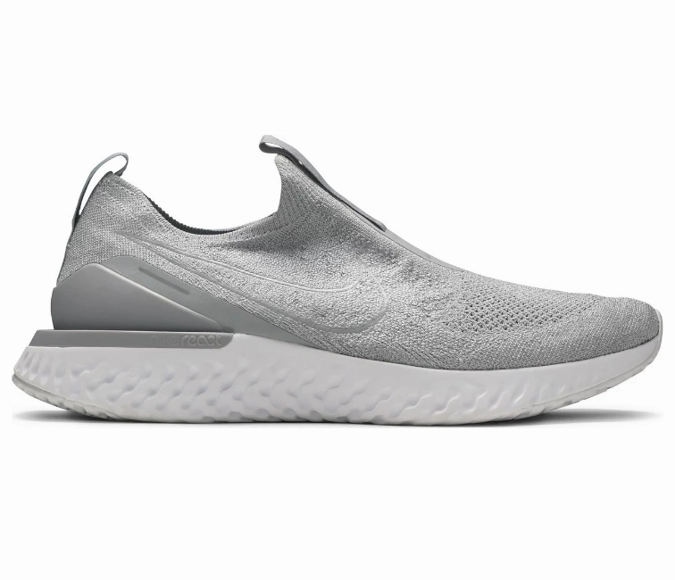 grassland running shoes Men's Nike Epic Phantom React V1 (Wolf Grey)
