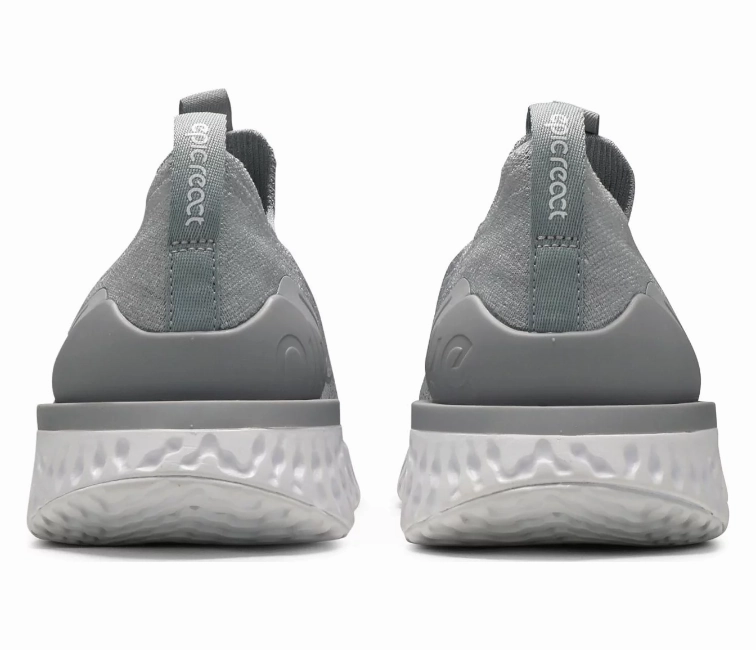 extraordinary - running indoor track running shoe employment Men's Nike Epic Phantom React V1 (Wolf Grey)