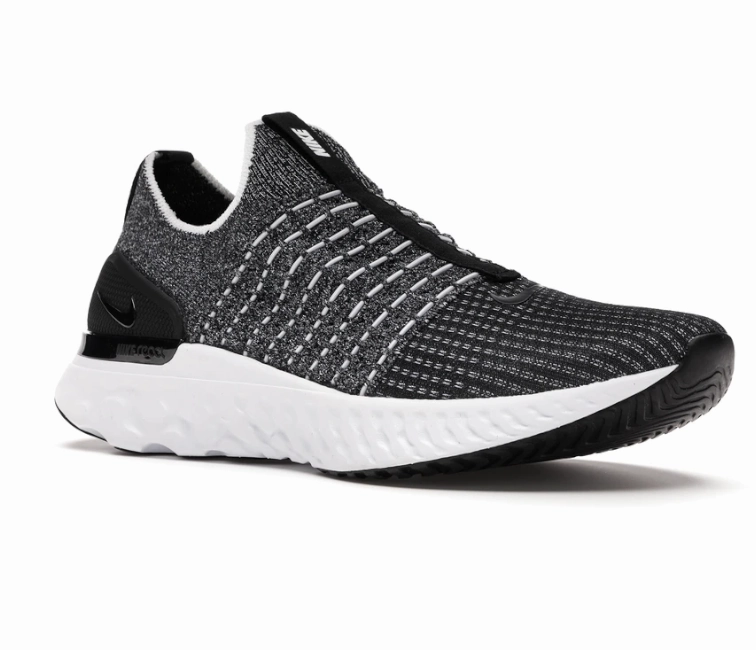 personalized - fit - customization shoes Men's Nike Phantom React Run 2 (Carbon/White)