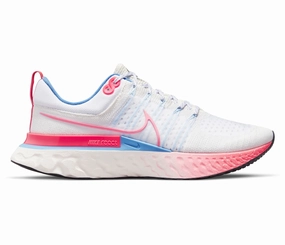 Men's Nike React Infinity Run FK 2 (Sail/Racer Pink) Durable Upper