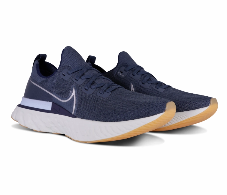 Men's Nike React Infinity Run FK (Blue Fox) hilly - terrain - runner