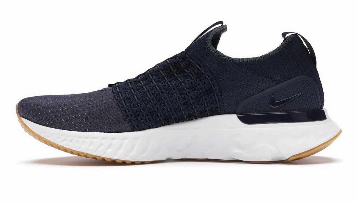 Men's Nike React Phantom FK 2 (College Navy) flat track running shoes sustainable shoes