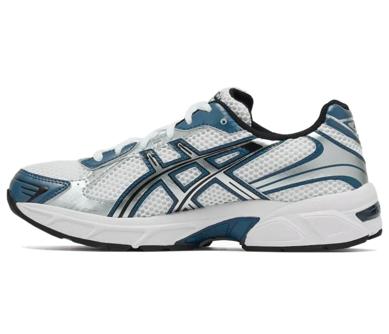 Men??s Asics Gel-1130 (White/Restful Teal) straight - last shoes