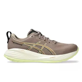 Thermal Regulating Textile Mens Asics Gel-Cumulus 27 Wide in Taupe Grey/Black