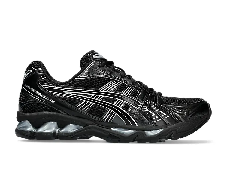 Men??s Asics Gel-Kayano 14 (Black/Pure Silver) Responsive Midsole Uphill running
