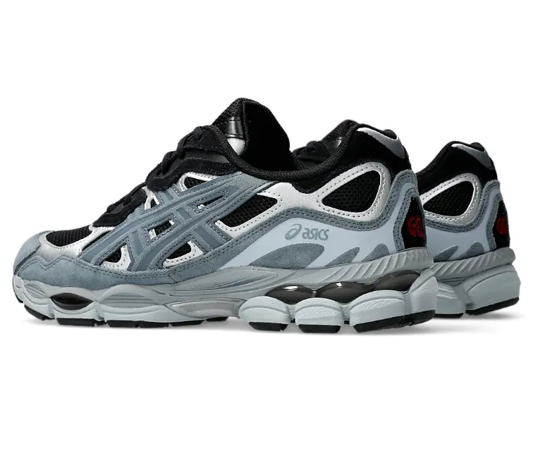 Men??s Asics Gel NYC (Black/Fjord Grey) Runners with Flat Feet