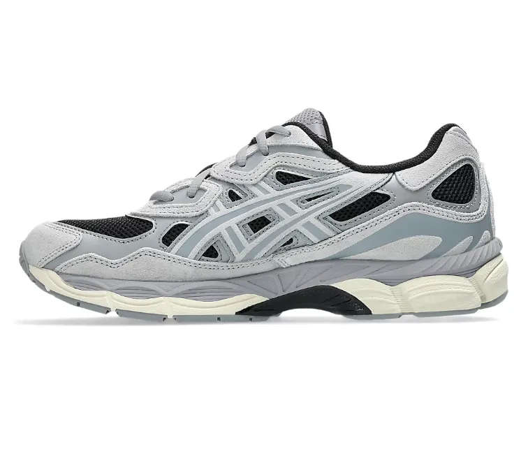 gel - filled - feature shoes cricket shoes Mens Asics Gel NYC (Black/Piedmont Grey)