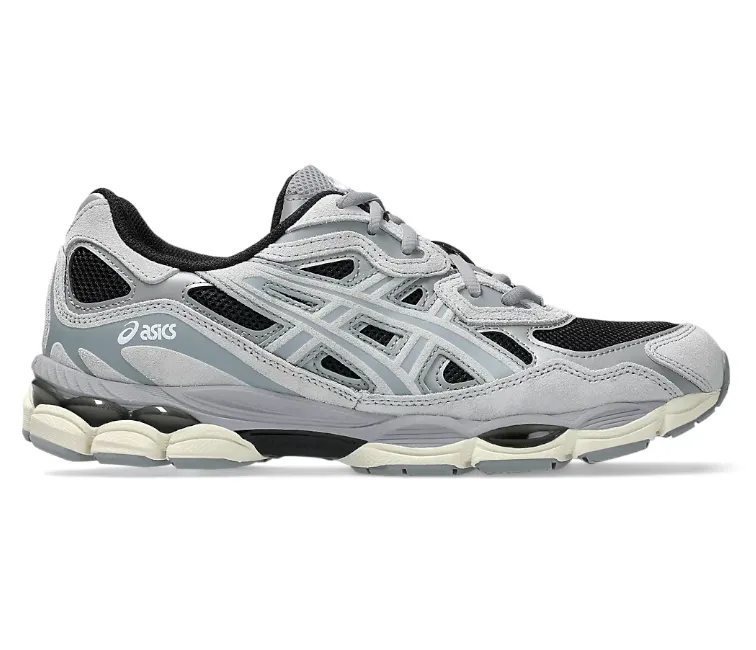 easy - to - take - off - convenience shoes Mens Asics Gel NYC (Black/Piedmont Grey)