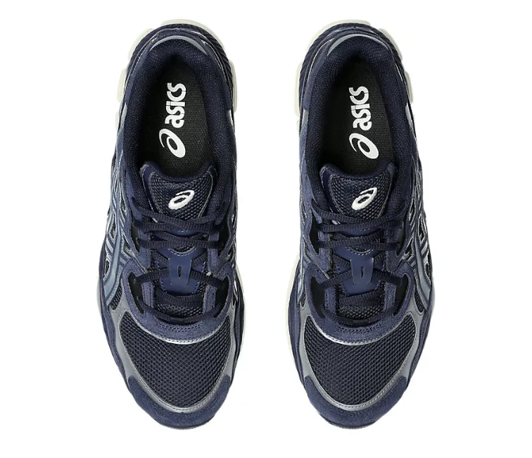 Men??s Asics Gel NYC (Midnight Navy) stretchy shoes running in the heat