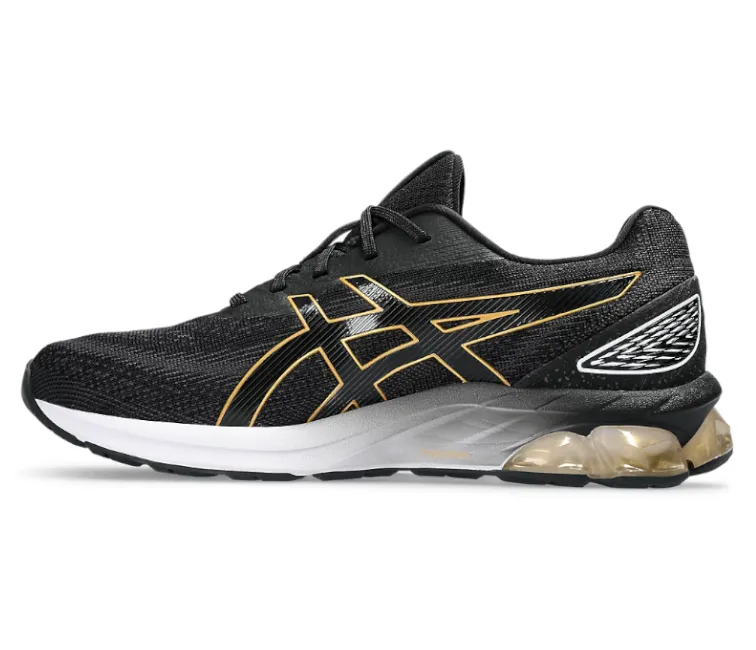 hard - sole - feature shoes Men's Asics Gel-Quantum 180 7 (Black/Pure Gold)