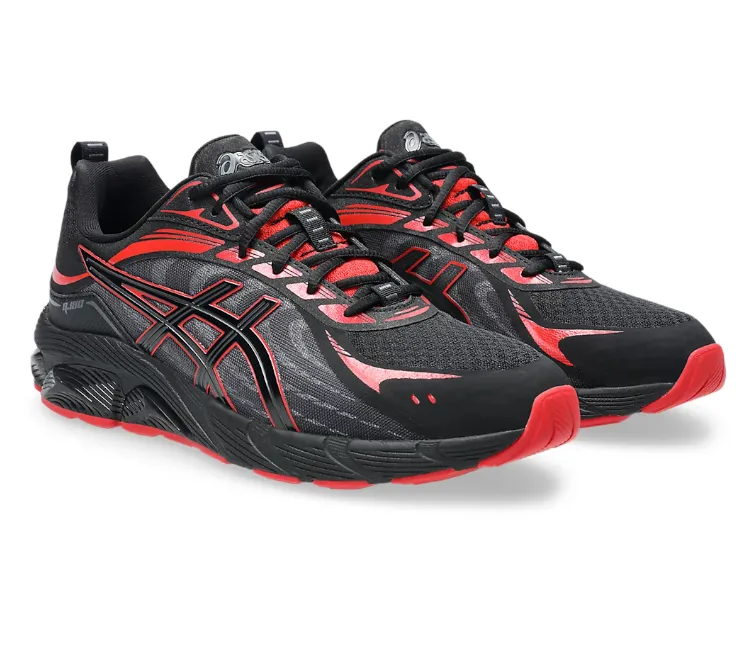 Men's Asics Gel Quantum 180 8 (Black/Classic Red) kids' comfort