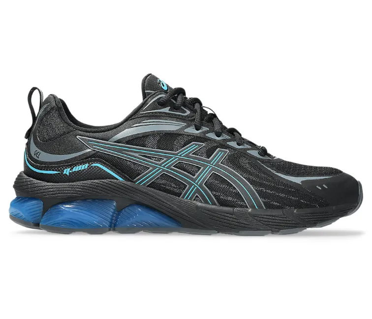 Men's Asics Gel Quantum 180 8 (Black/Digital Aqua) Padded Straps