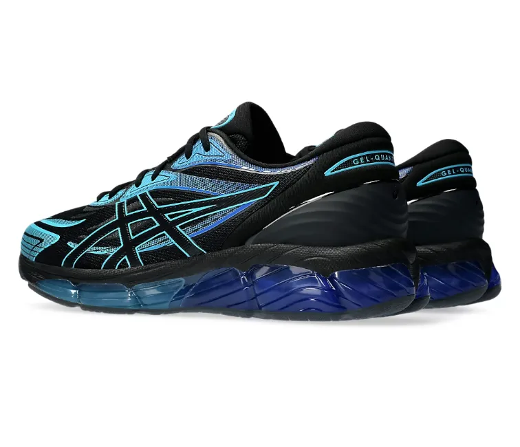 gym - goers Men's Asics Gel-Quantum 360 8 (Black/Aquarium)