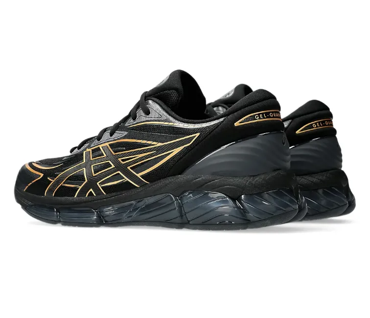 Men's Asics Gel-Quantum 360 8 (Black/Pure Gold) synthetic - lining shoes