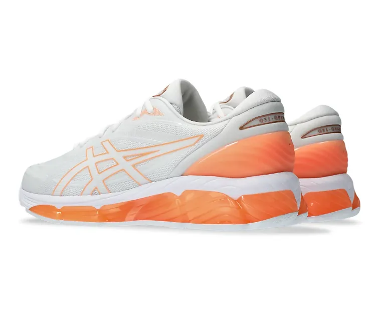 Men's Asics Gel-Quantum 360 8 (White/Bright Sunstone) slow - paced running shoes water - resistant running option