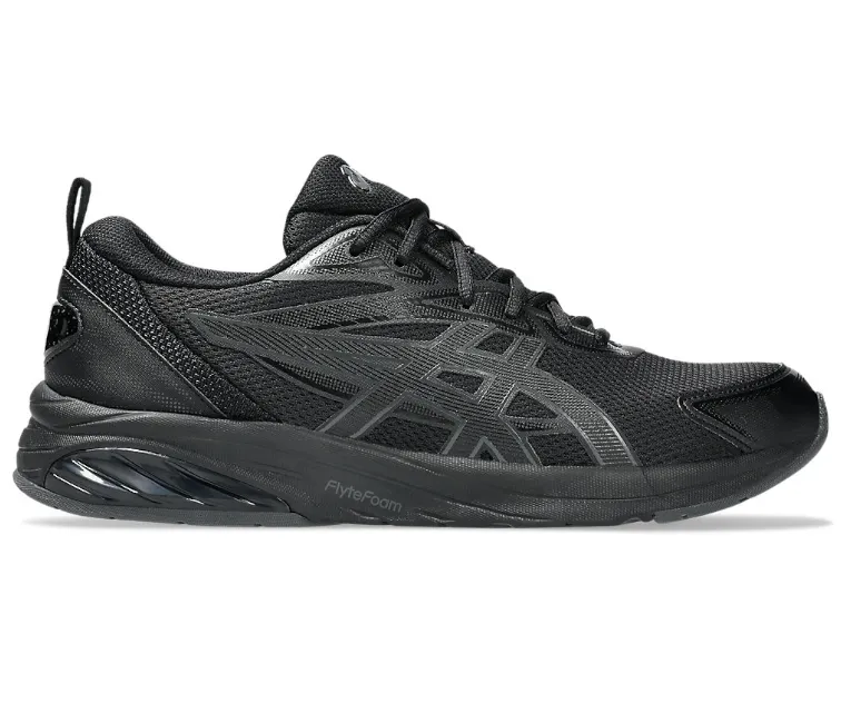 Men's Asics Gel Quantum KEI (Black/Obsidian Grey) running for balance shoes Shock   Absorbing Technology