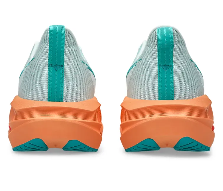 narrow - fit wide - toe - box Men's Asics Novablast 5 (Soothing Sea/Wave Teal)