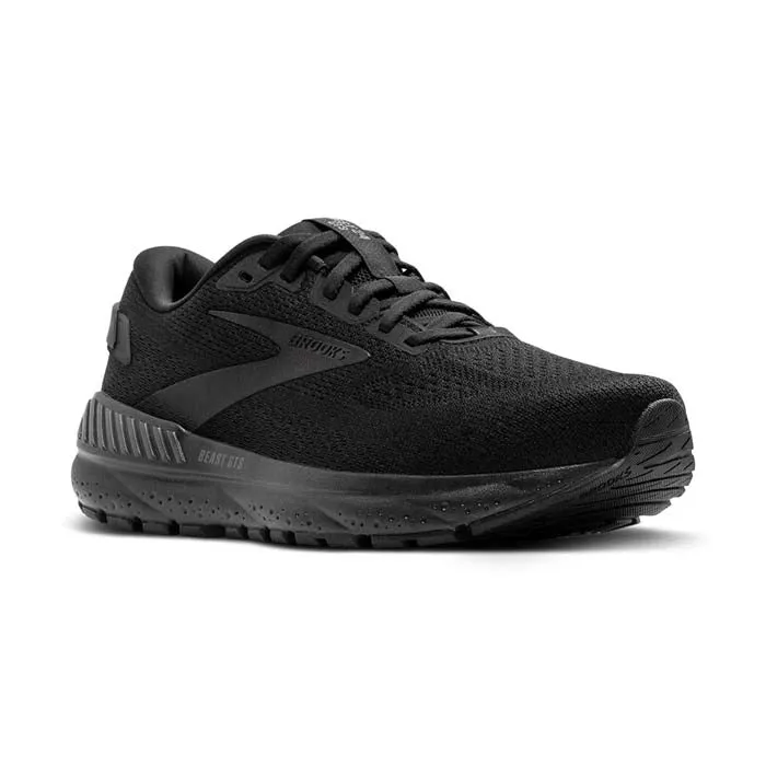 Sneaker Culture Mens Brooks Running Beast GTS 24 in Black/Black/Ebony