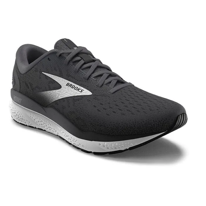 Mens Brooks Running Ghost 16 in Black/Grey/White Fit Lifestyle Crisp Touch