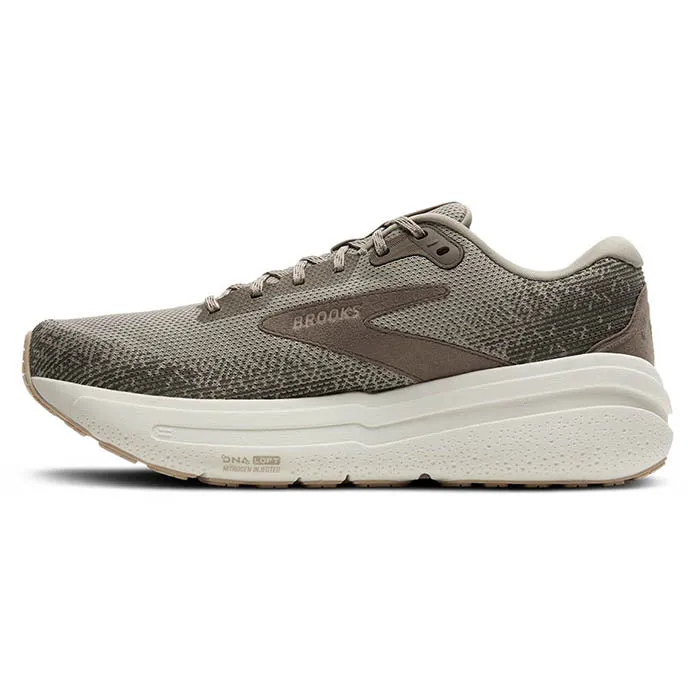 Weather Friendly Mens Brooks Running Ghost Max 2 in London Fog/Falcon/Coconut