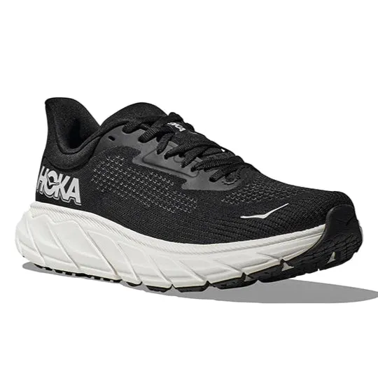 Ventilation Port System Mens Hoka Arahi 7 Wide in Black/White