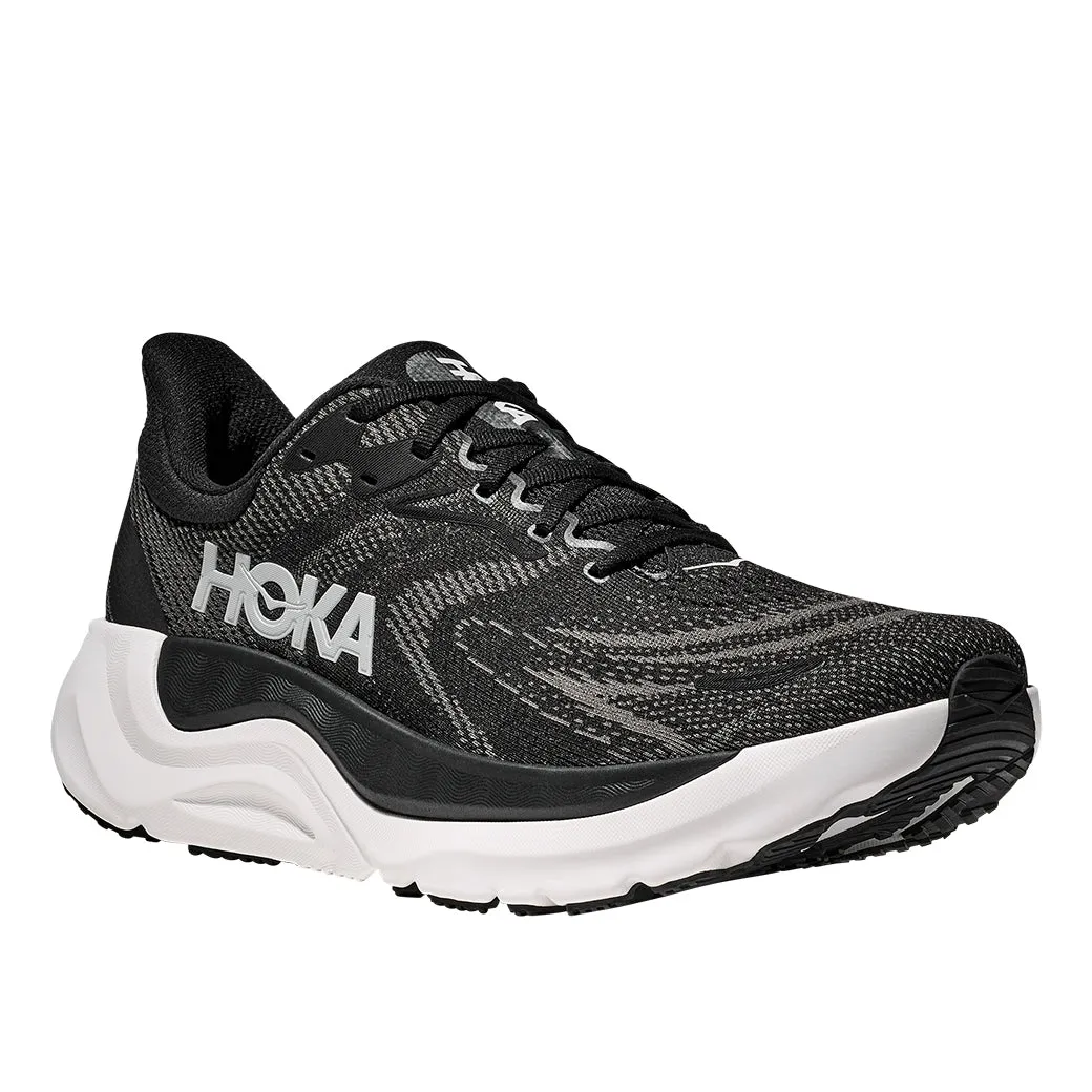 Water Resistant Upgraded wear Mens Hoka Arahi 8 Extra Wide in Black/White