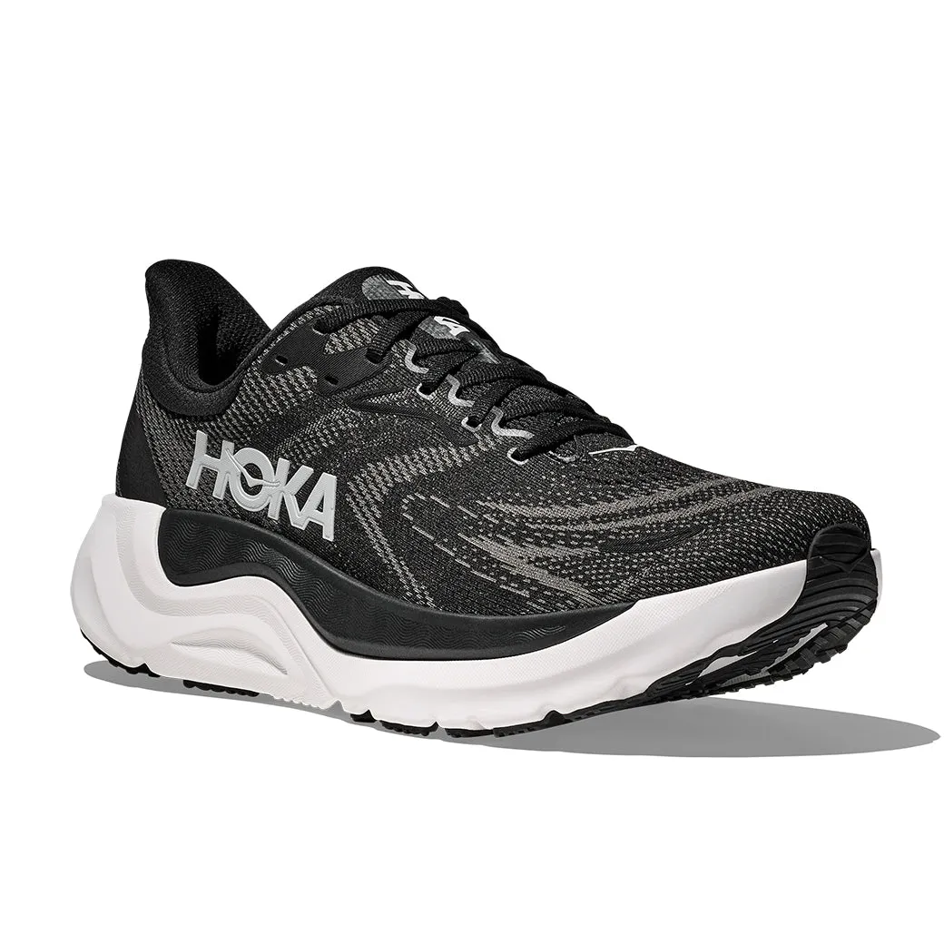 Mens Hoka Arahi 8 in Black/White Outdoor Leisure Layered cushioning