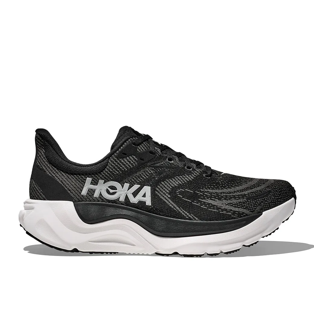 Mens Hoka Arahi 8 in Black/White QualityConstruction