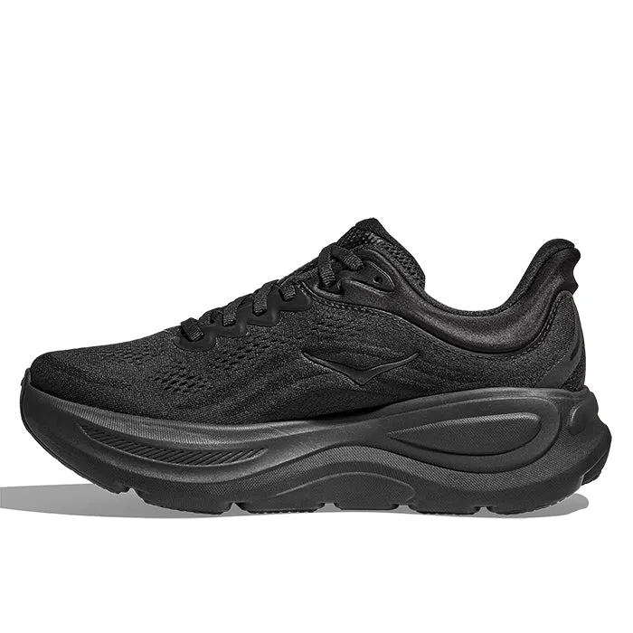 Outdoor Fashion Padded Step Mens Hoka Bondi 9 Extra Wide in Black/Black