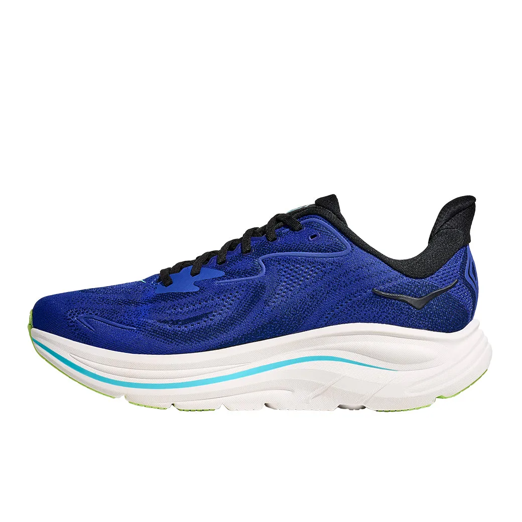 Mens Hoka Clifton 10 in Night Sky/ Midnight Blue Enhanced Cushioning