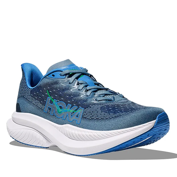 Mens Hoka Mach 6 in Downpour/Thunder Cloud Everyday Movement