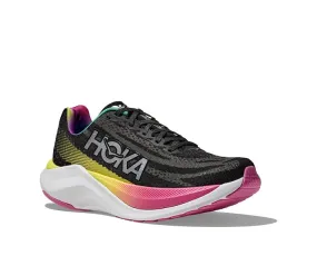 Ultimate Comfort TPE Injection Midsole Mens Hoka Mach X in Black/Multi