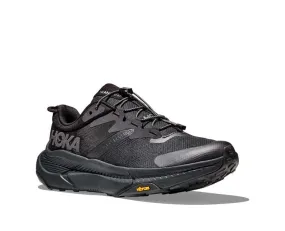 Anatomical Heel Cup Quick Entry Mens Hoka Transport in Black/Black