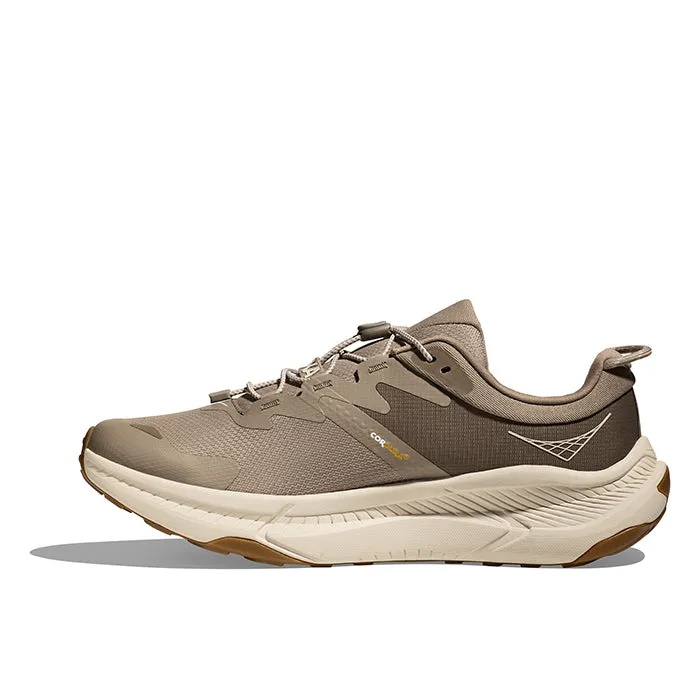 Urban Style Temperature Regulating Mens Hoka Transport in Dune/Eggnog