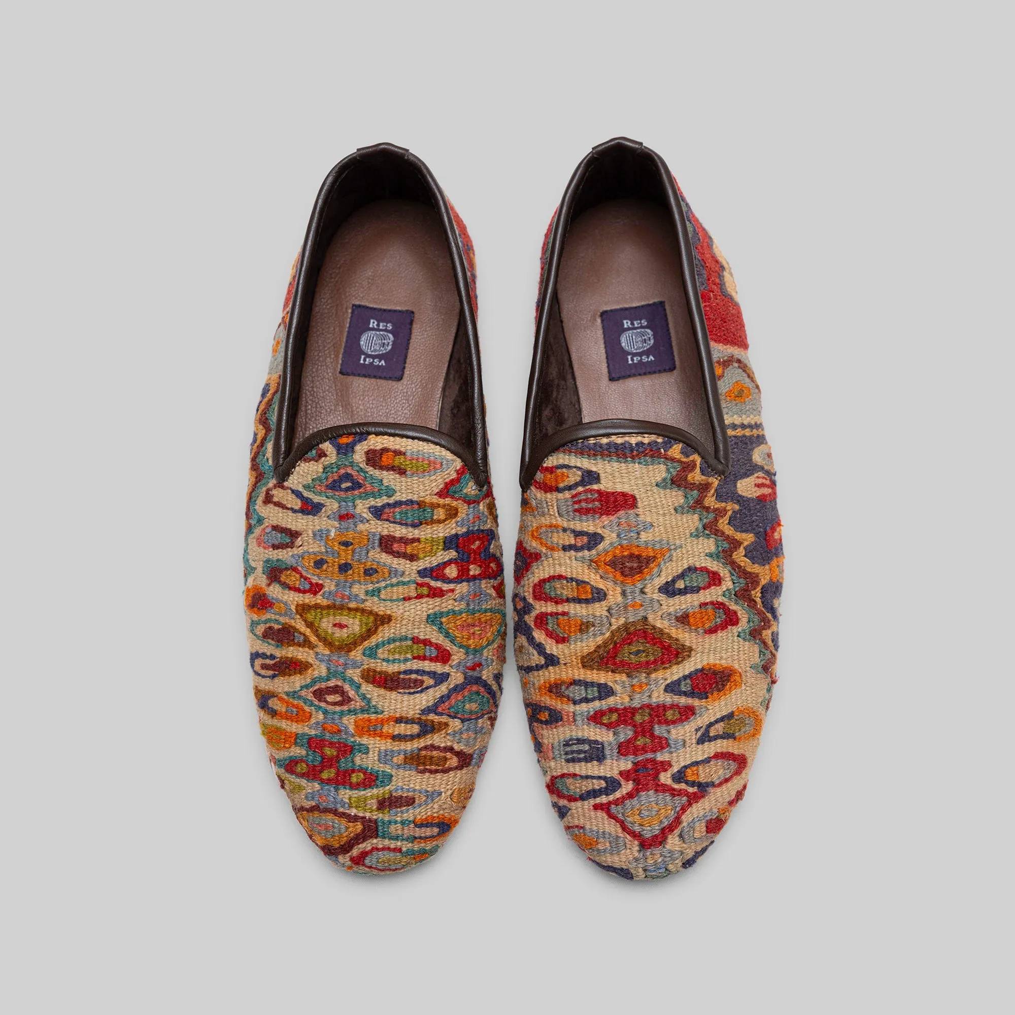 Men's Kilim Loafer Size 11 Cotton Feel Comfort Padding