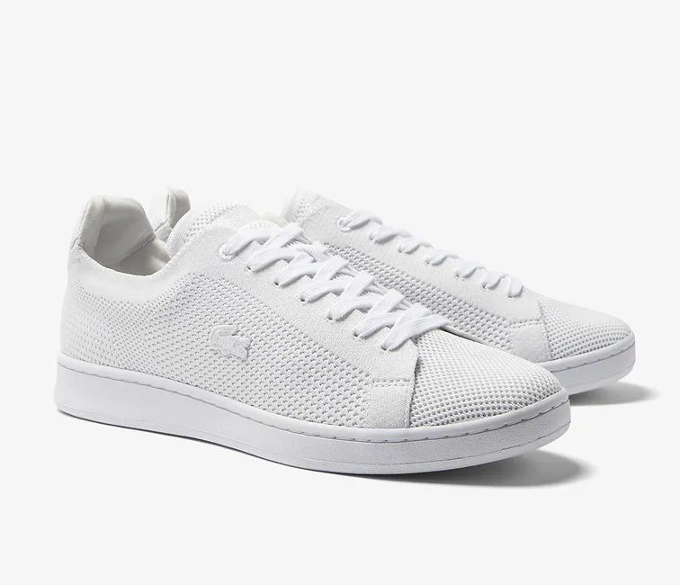 Men's Lacoste Carnaby Piquee 123 2 SMA Textile (Off White) running during work breaks performance enhancement