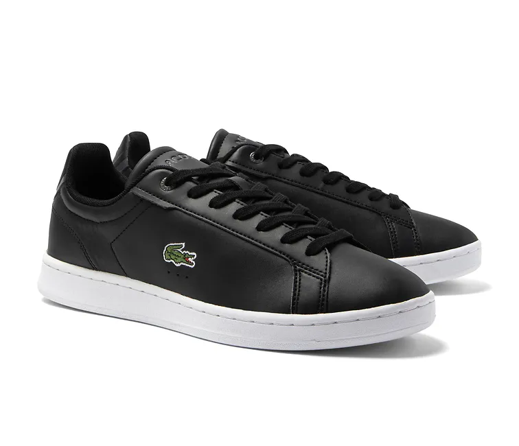 suitable for all genders Men's Lacoste Carnaby Pro BL23 SMA (Black/White)