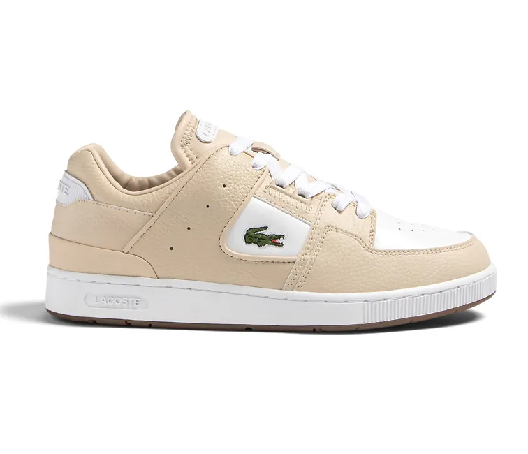 Men's Lacoste Court Cage 123 2 SMA (White/Gum) anti static Comfort Foot