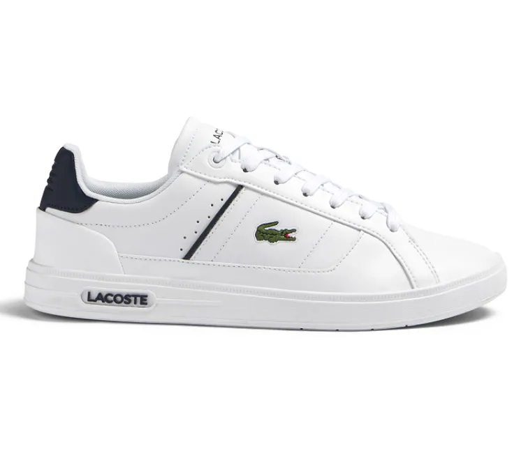 Men's Lacoste Europa Pro 123 1 (White/Navy) Retro - style certified