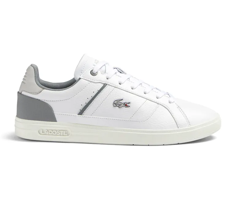 Running - specific brand - name running shoes Men's Lacoste Europa Pro 123 2 SMA (White/Grey)