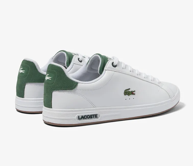 Men's Lacoste Graduate Pro 123 2 (White/Gum) Moisture control