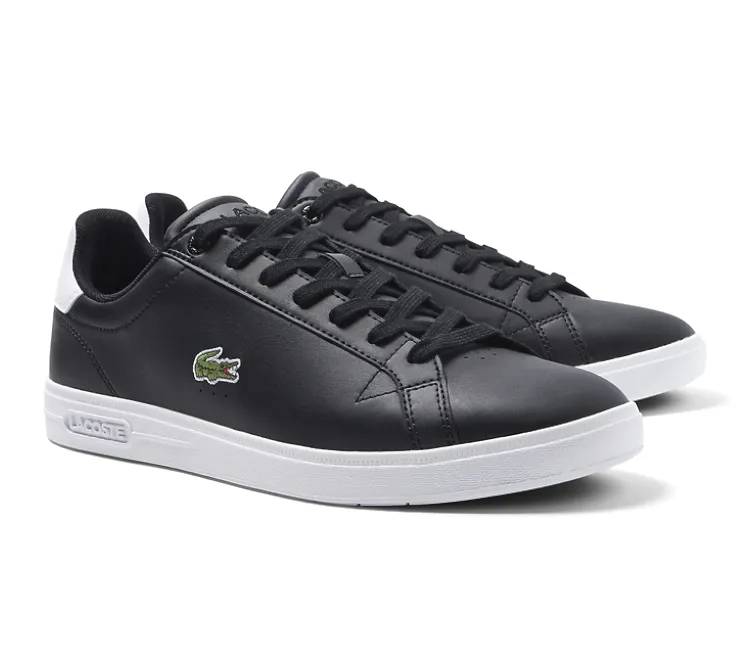 Men's Lacoste Graduate PRO 222 1 SMA (BLK/WHT) thermal upper shoes Comfort foam