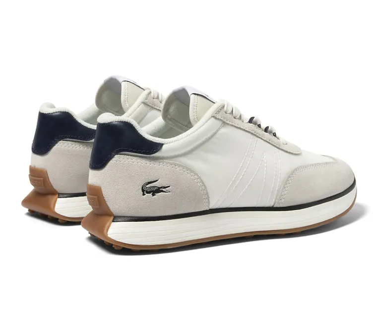 Men's Lacoste L-Spin 123 1 SMA (White/Navy) Vegan