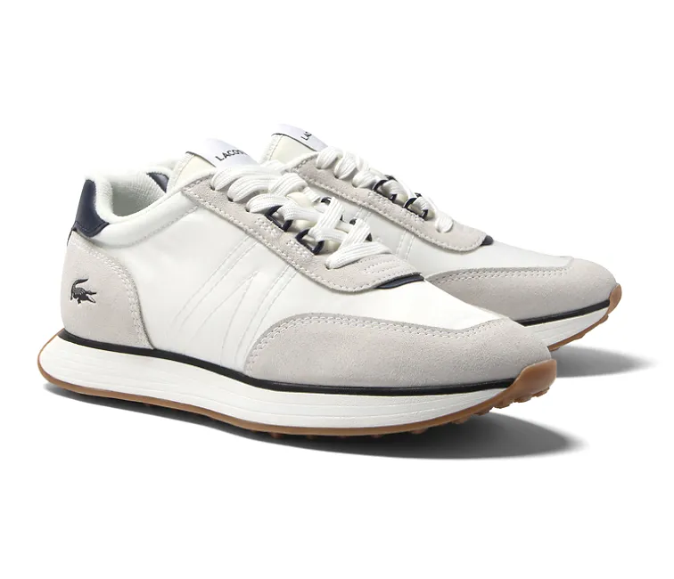 Men's Lacoste L-Spin 123 1 SMA (White/Navy) design - innovation cross - fit