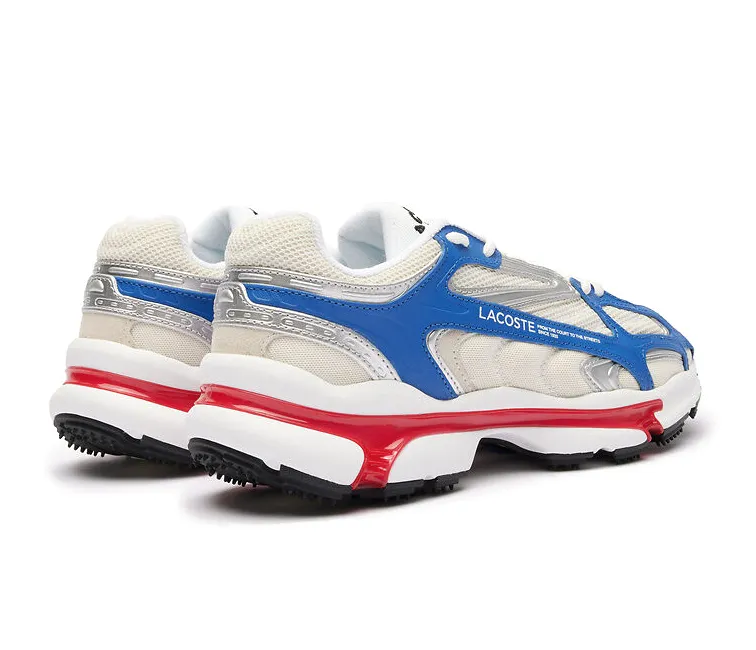 active shoes Suitable for all running environments Men's Lacoste L003 2K24 124 1 SMA (White/Red/Blue)