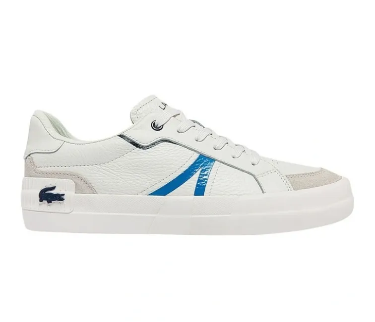 Men's Lacoste L004 0722 2 CMA (White/Blue) cordura - upper shoes road - running - shoes