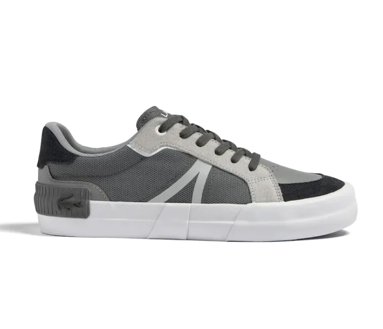 Men's Lacoste L004 123 4 SMA (Grey/Dark Grey) warm - up running Energy - Efficient