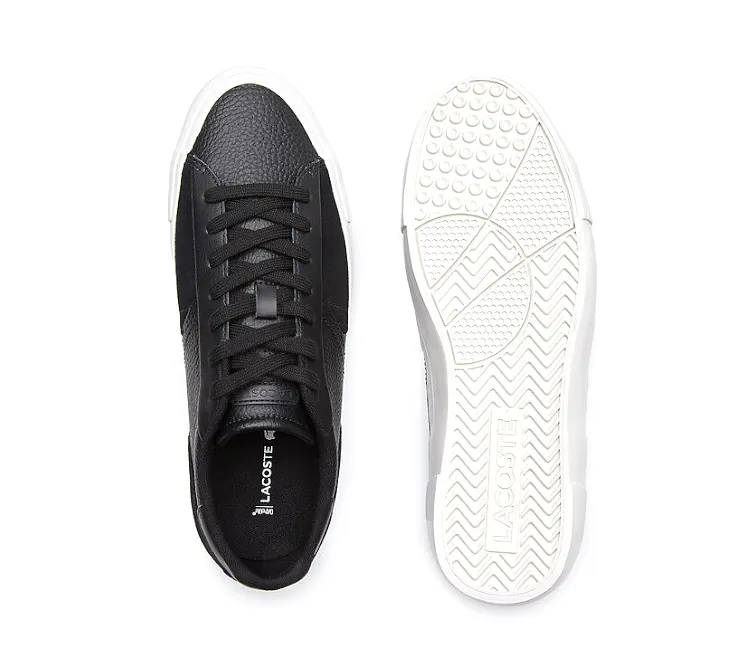 Men's Lacoste L006 222 SMA (Black/White) rainy - day running option