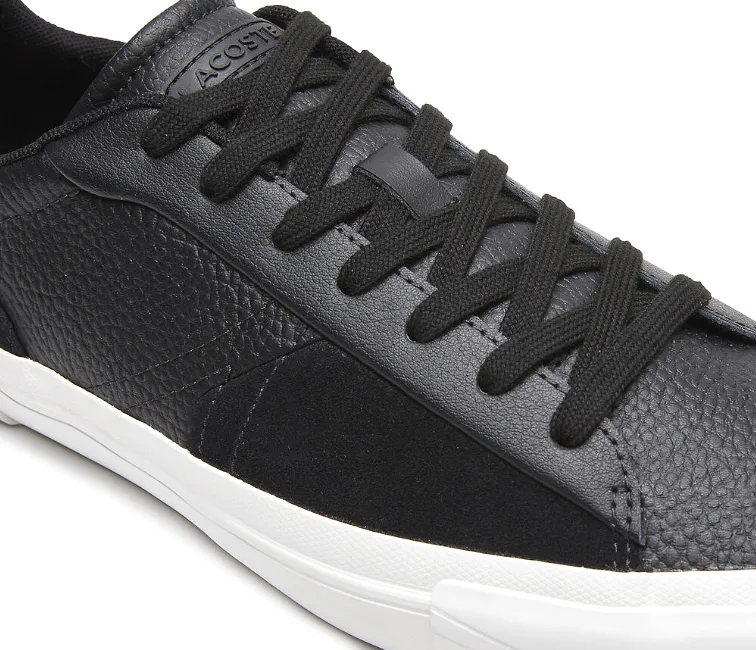 running in mountains Outdoor Performance Men's Lacoste L006 222 SMA (Black/White)